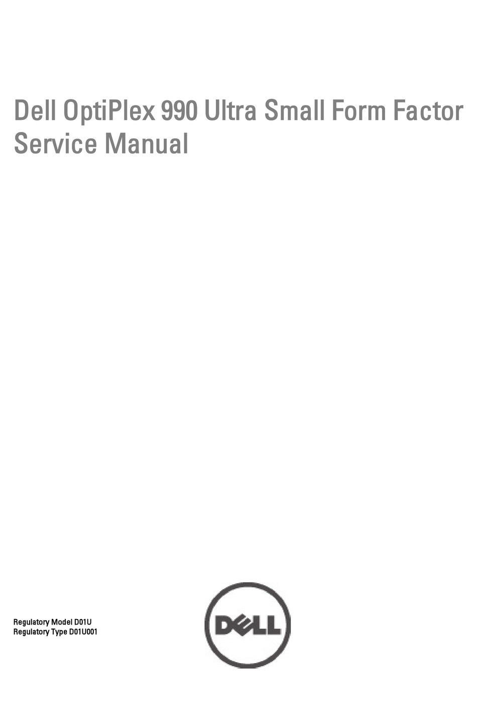 Dell Optiplex 990 Service Manual Pdf Download Manualslib