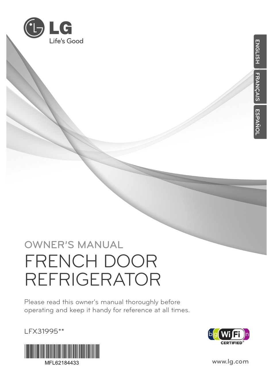 LG LFX31995 SERIES OWNER'S MANUAL Pdf Download | ManualsLib