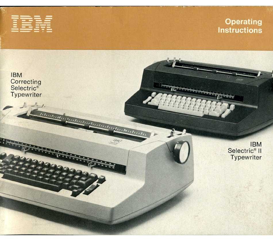 ibm wheelwriter 3 instruction manual