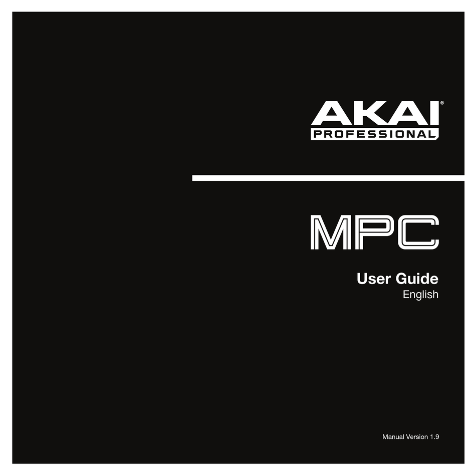 AKAI MPC USER MANUAL Pdf Download | ManualsLib