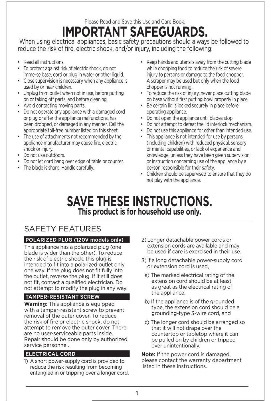 Care And Cleaning; Cleaning Tips; Troubleshooting - Black & Decker  FUSIONBLADE BL1550 Series Use And Care Manual [Page 9]