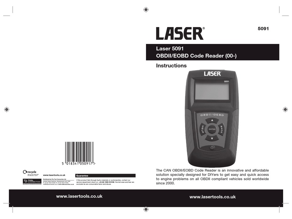 LASER 5091 INSTRUCTION M Pdf Download | ManualsLib