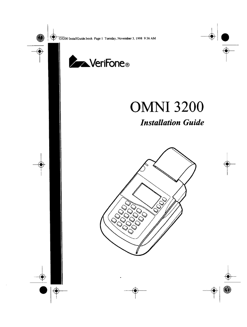 VERIFONE OMNI 3200 INSTALLATION MANUAL Pdf Download ManualsLib