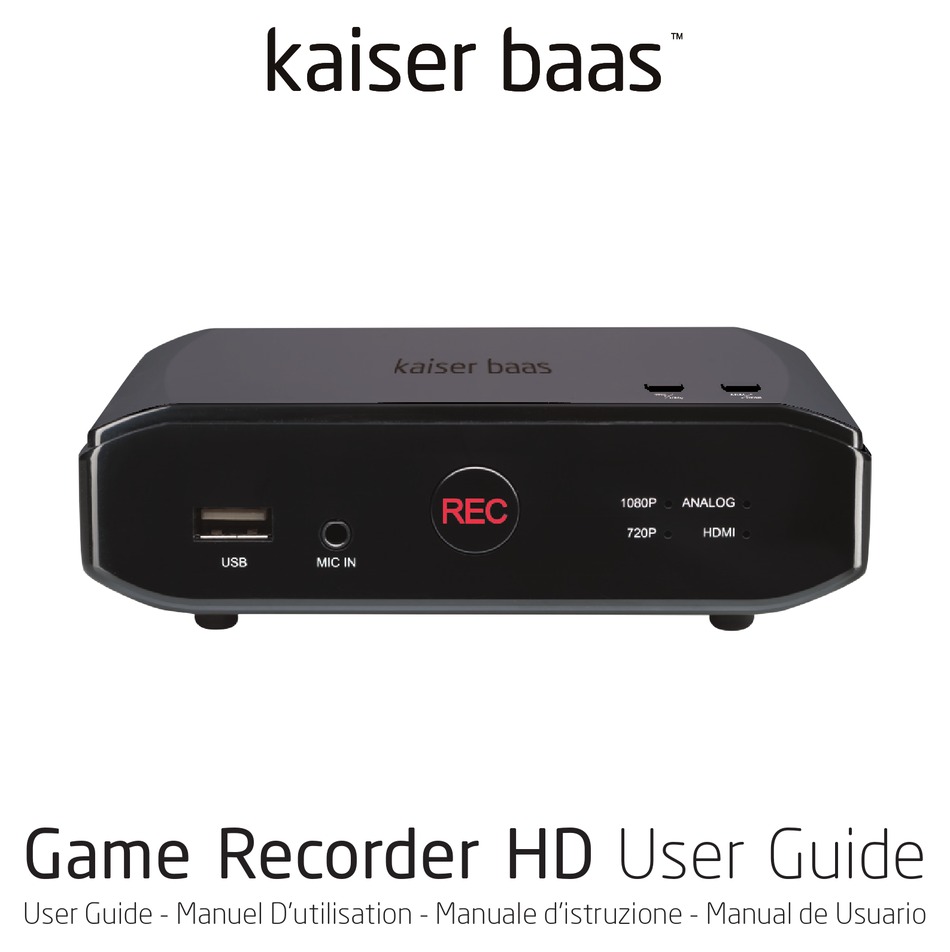 KAISER BAAS KBA03044 USER MANUAL Pdf Download ManualsLib