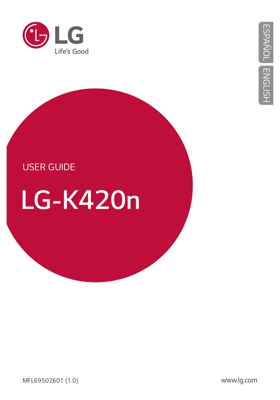 Мануал lg