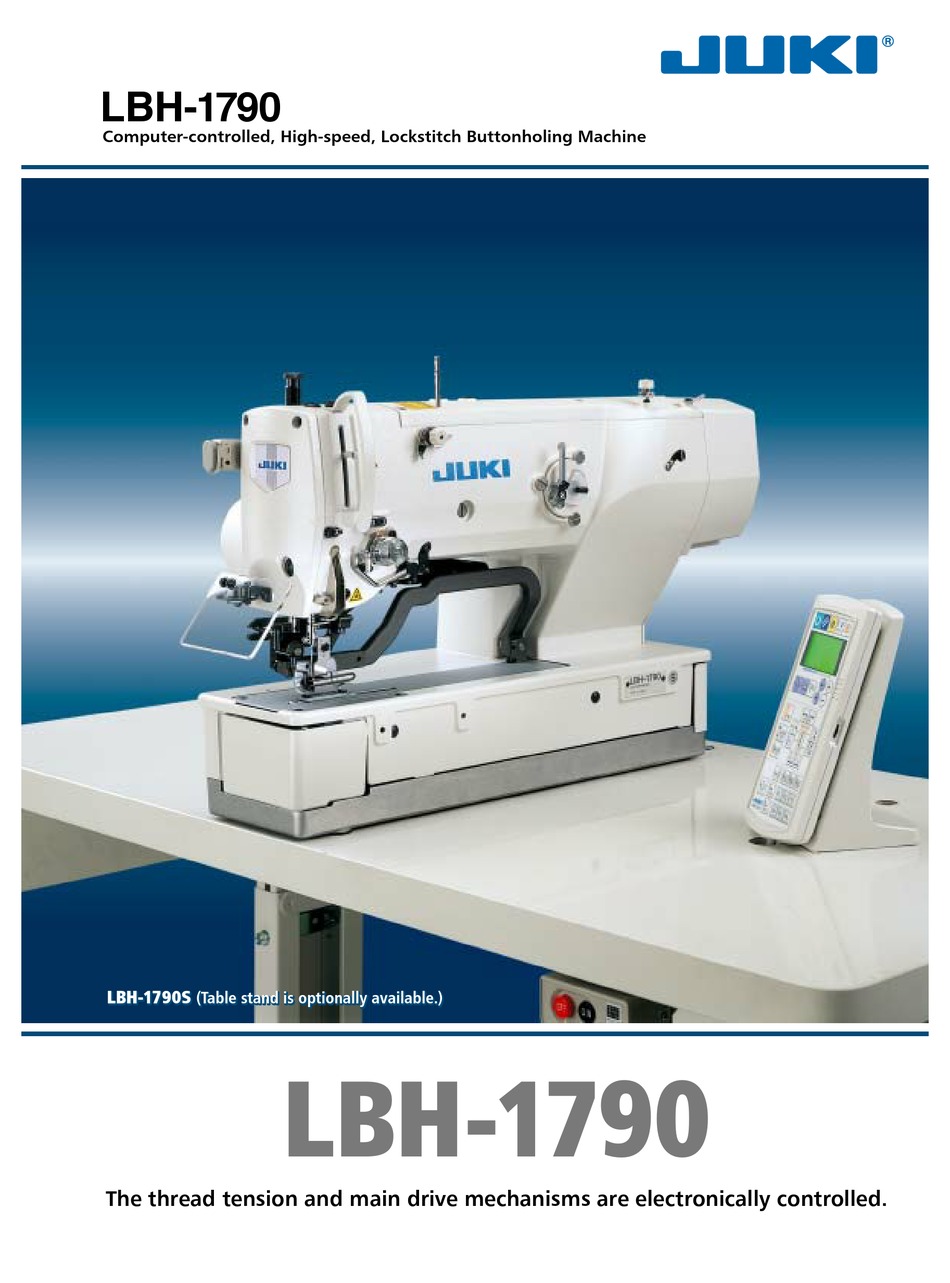 Juki Lbh 1790 Instruction Manual Pdf Download Manualslib Juki Lbh 1790 Instruction Manual Pdf Download Manualslib