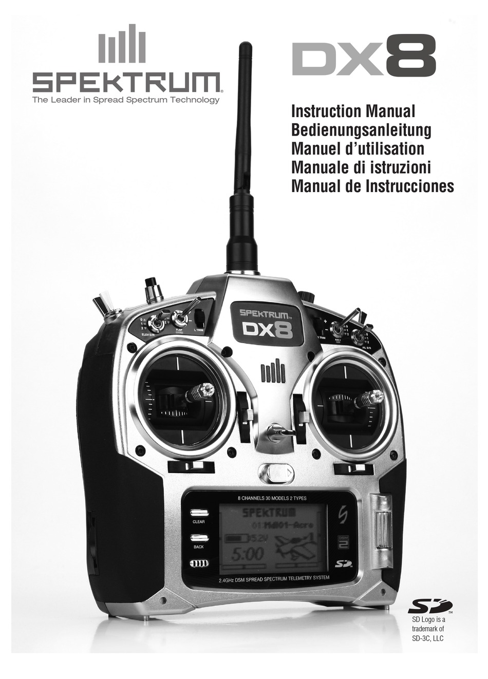 SPEKTRUM DX8 INSTRUCTION MANUAL Pdf Download ManualsLib