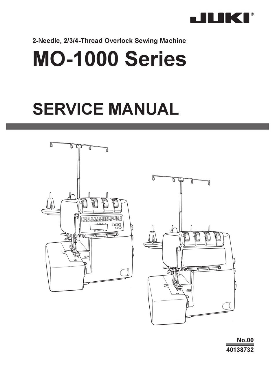 JUKI MO1000 SERIES SERVICE MANUAL Pdf Download ManualsLib