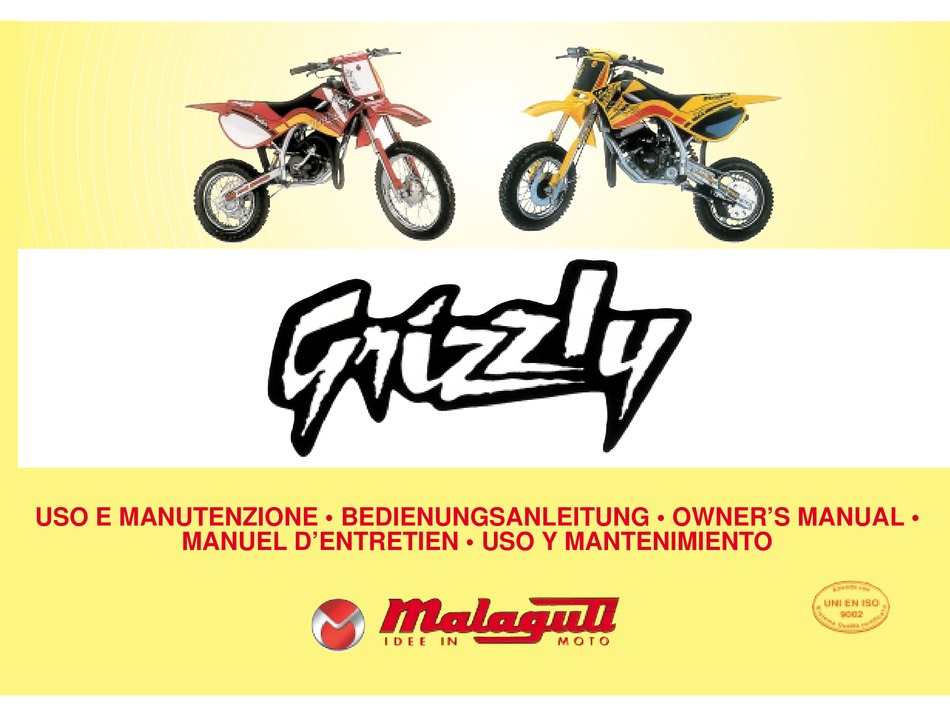 malaguti grizzly 50 scheda tecnica