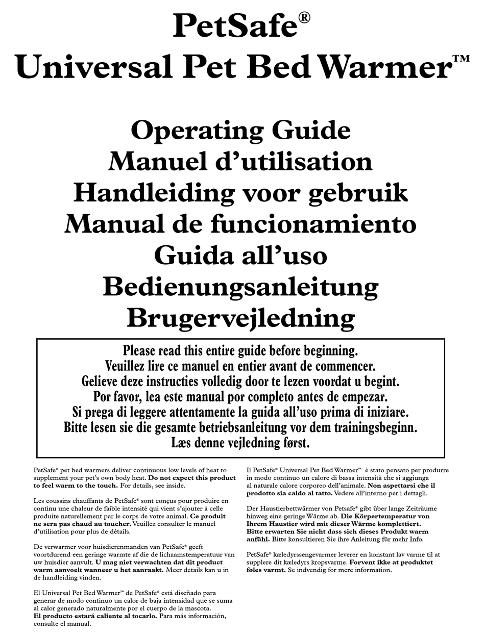 PETSAFE V88150 OPERATING MANUAL Pdf Download ManualsLib