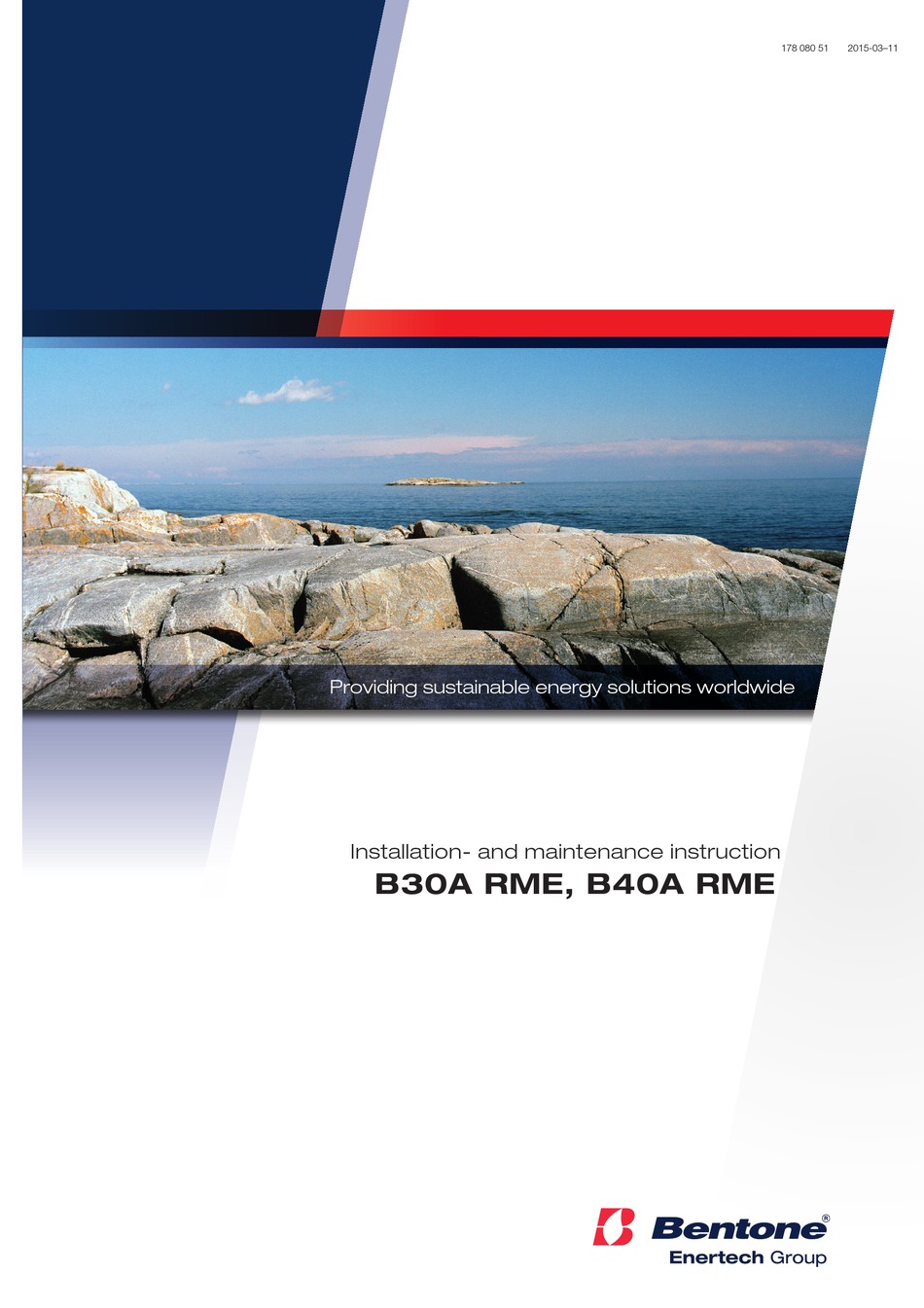 Bentone B30a Rme Installation And Maintenance Instructions Manual Pdf Download Manualslib
