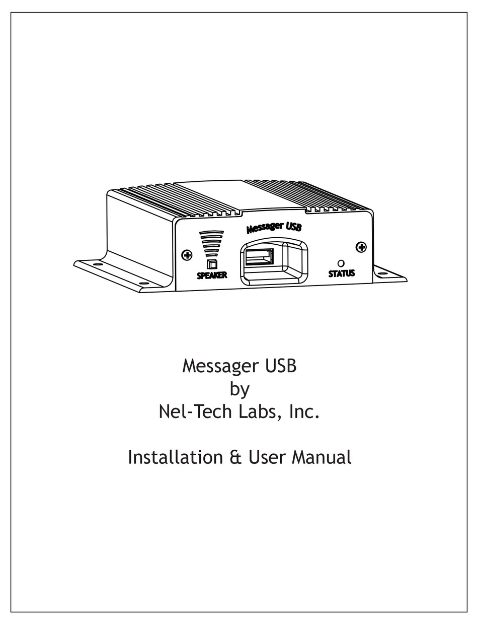 Details about   Nel-Tech Labs Multi-Messager USB MMSG-USB 