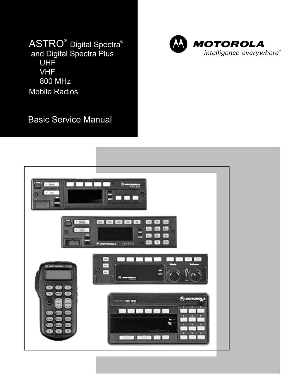 Motorola Astro Spectra 800MHZ Model D04UJH9SW7AN 