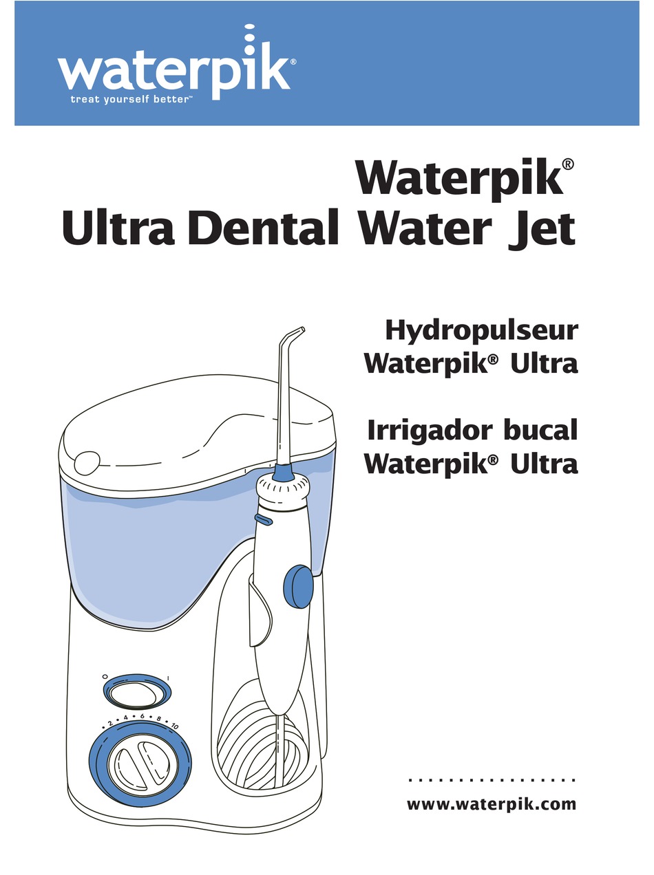 WATERPIK ULTRA DENTAL WATER JET MANUAL Pdf Download ManualsLib