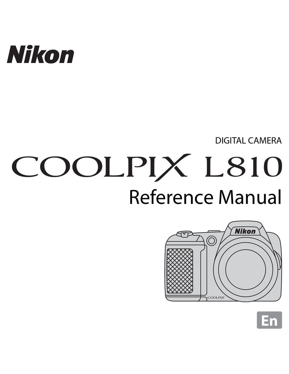 NIKON COOLPIX L810 REFERENCE MANUAL Pdf Download | ManualsLib