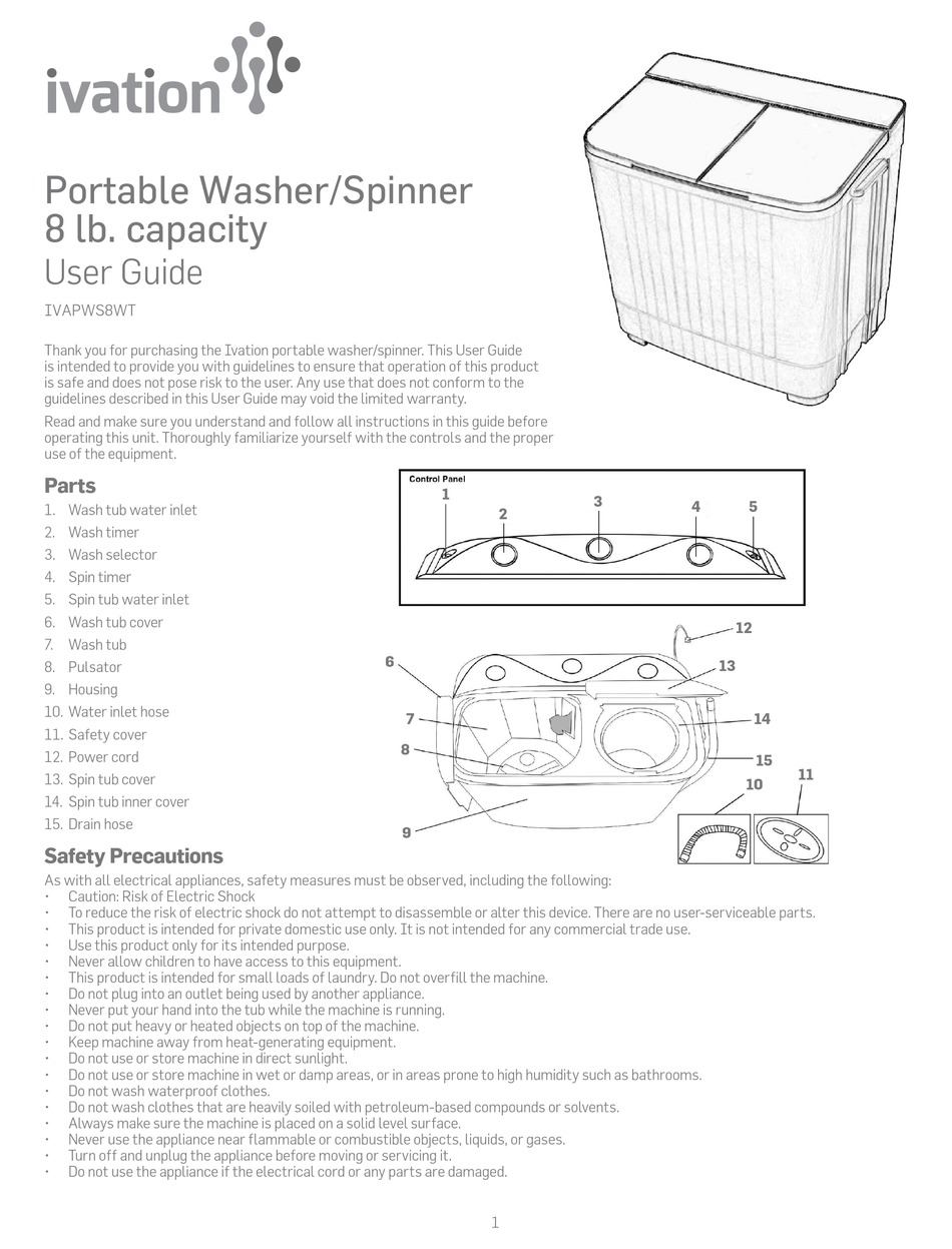 IVATION IVAPWS8WT USER MANUAL Pdf Download ManualsLib