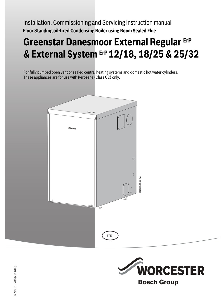 WORCESTER GREENSTAR 12/18 INSTALLATION, COMMISSIONING AND SERVICING