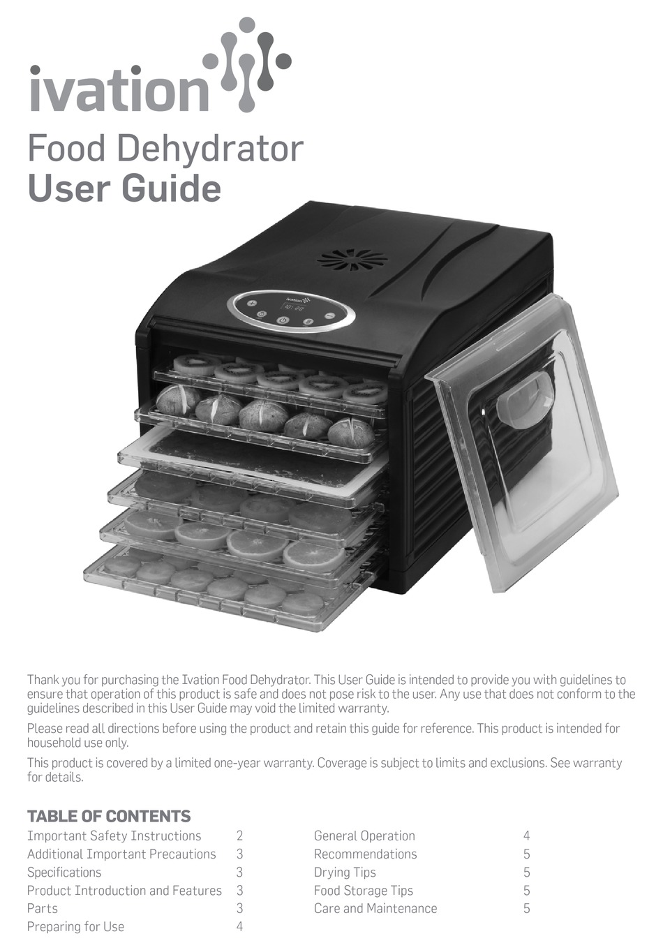 IVATION B017KSBYHC USER MANUAL Pdf Download | ManualsLib