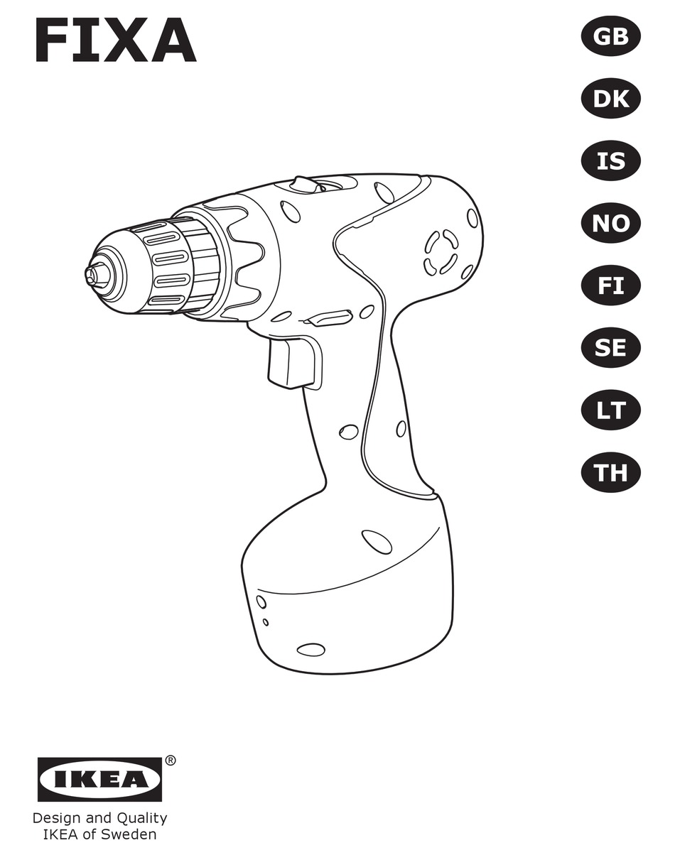 Dansk - IKEA FIXA Instructions Manual [Page 13] | ManualsLib
