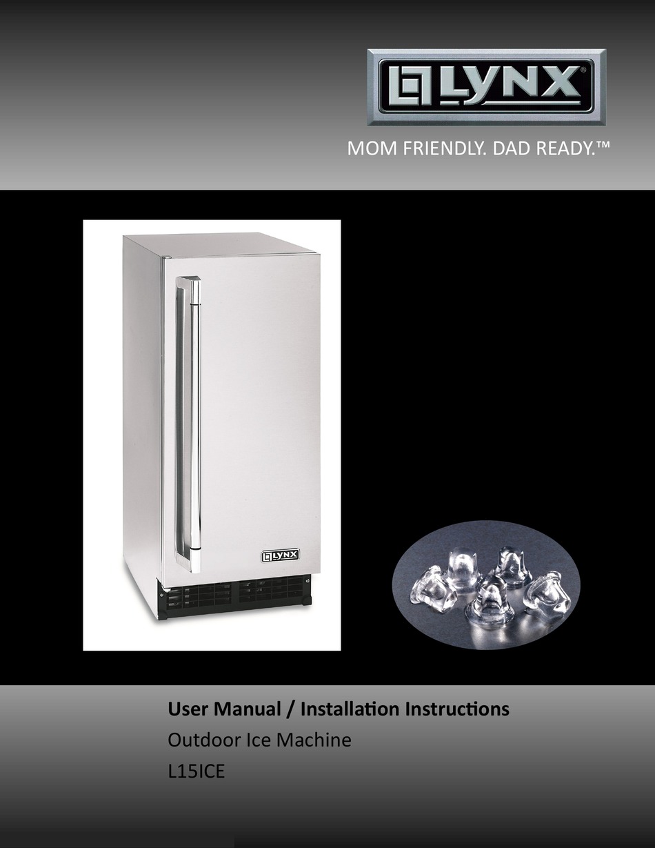 LYNX L15ICE USER'S MANUAL & INSTALLATION INSTRUCTIONS Pdf Download