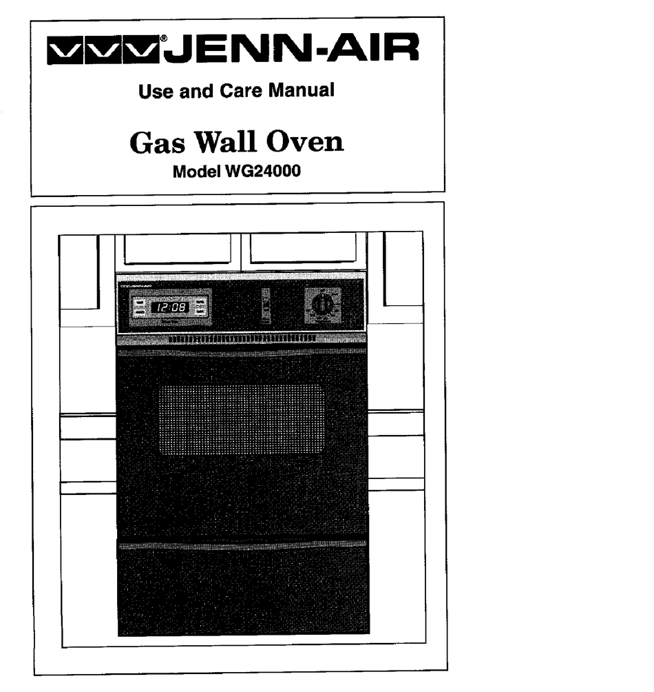JENNAIR WG24000 USE AND CARE MANUAL Pdf Download ManualsLib