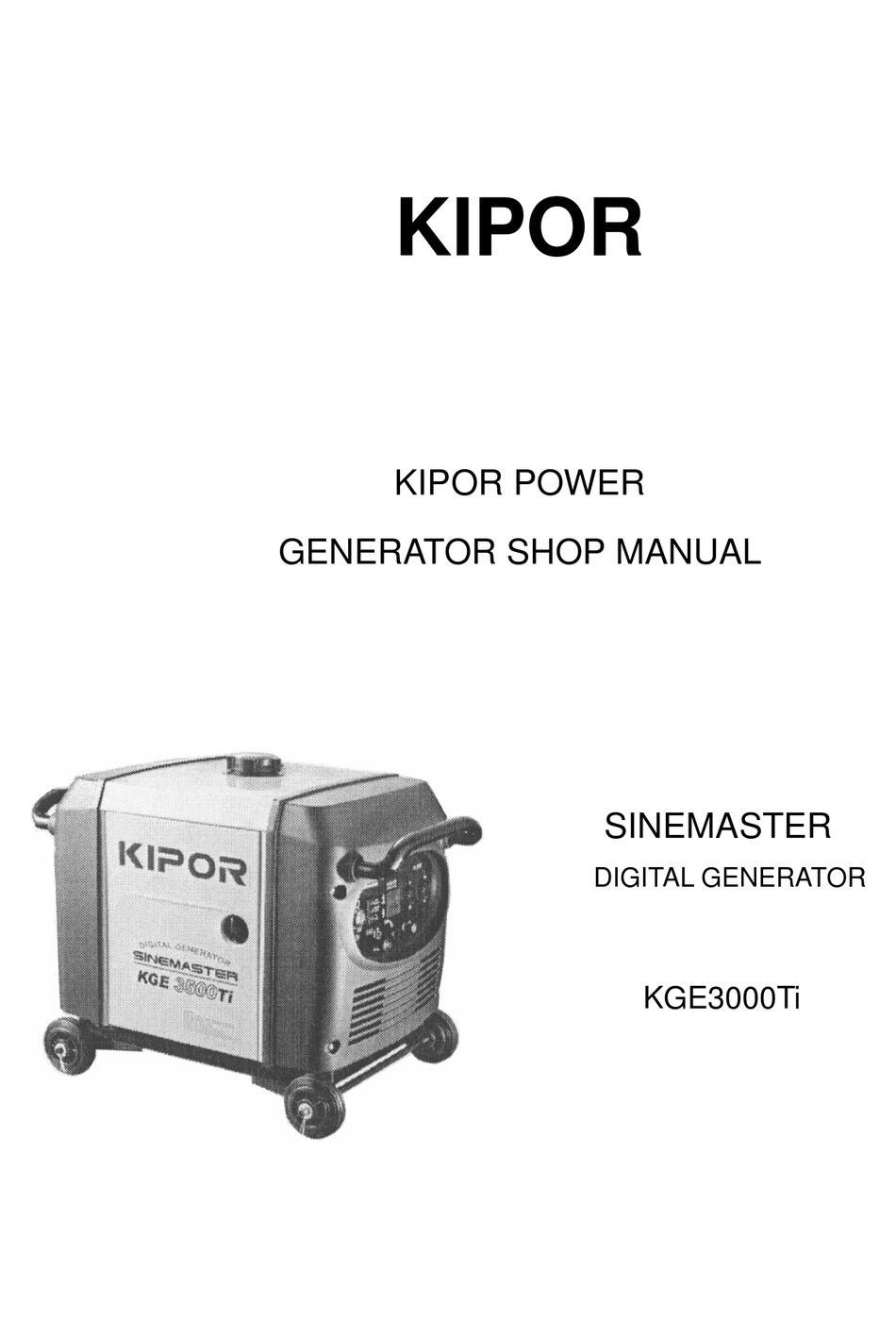 ApplianPar Carb Carburetor with Gasket for Kipor KGE3000Ti KGE3500Ti IG3000 Generator 