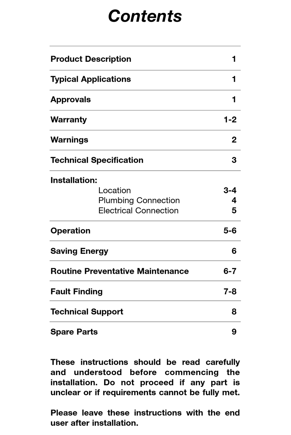 ZIP HEATER ILH6 USER MANUAL Pdf Download ManualsLib