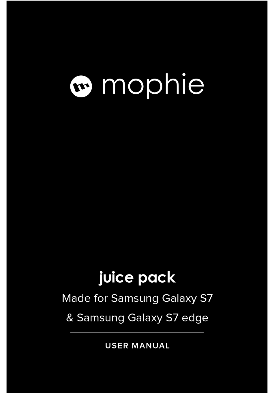 MOPHIE JUICE PACK USER MANUAL Pdf Download ManualsLib