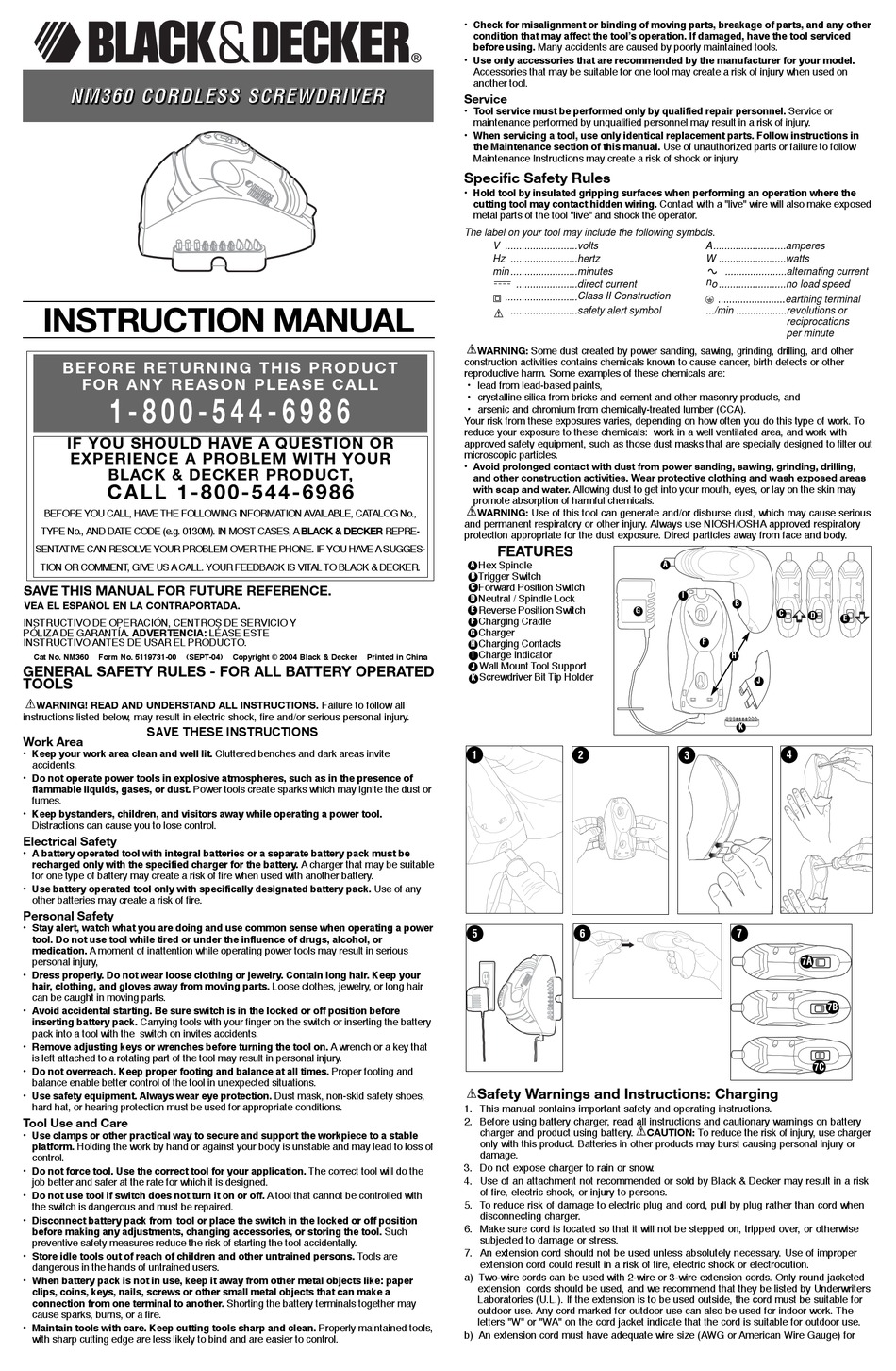 BLACK & DECKER PIVOT DRIVER PP360 USER MANUAL Pdf Download