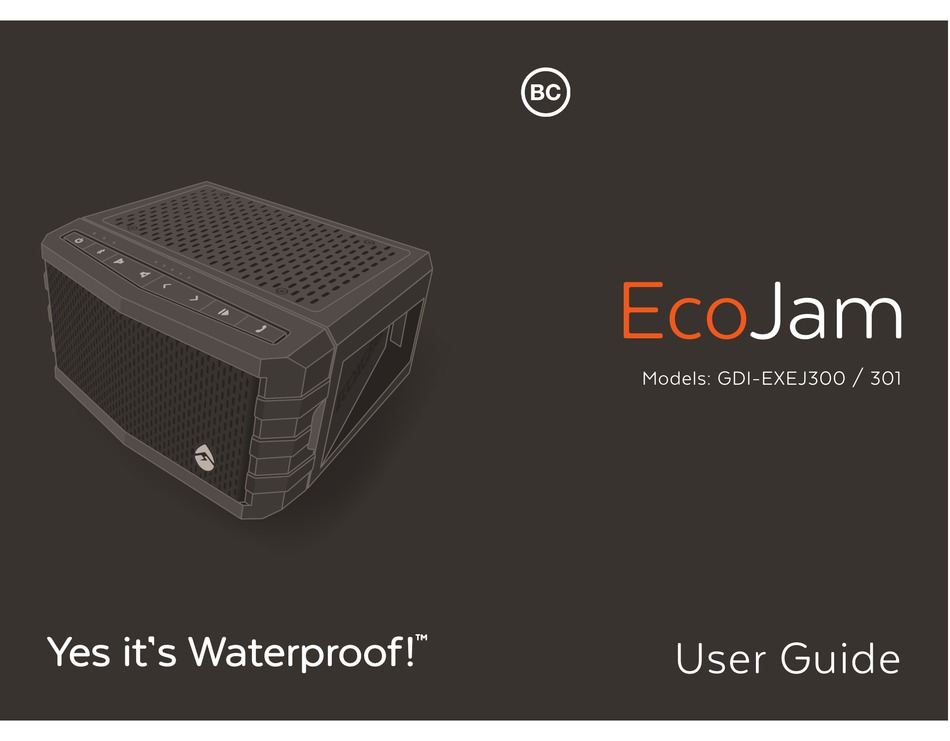 ECOXGEAR GDI-EXEJ300 USER MANUAL Pdf Download | ManualsLib