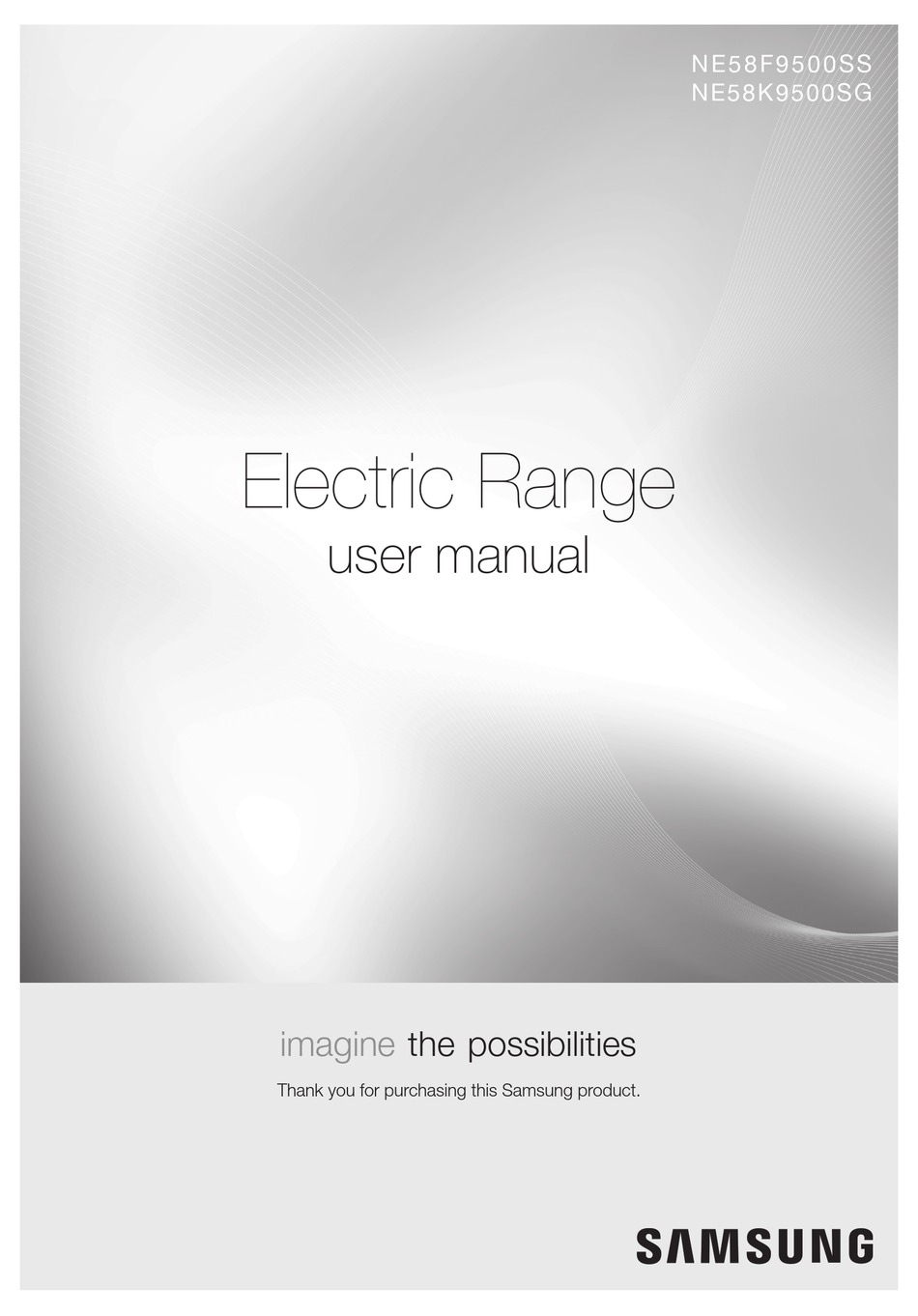 SAMSUNG NE58F9500SS USER MANUAL Pdf Download ManualsLib