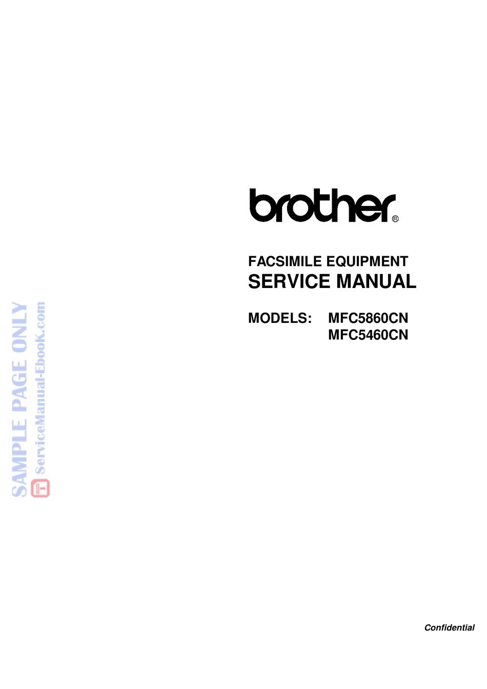 Brother Mfc5860cn Service Manual Pdf Download Manualslib