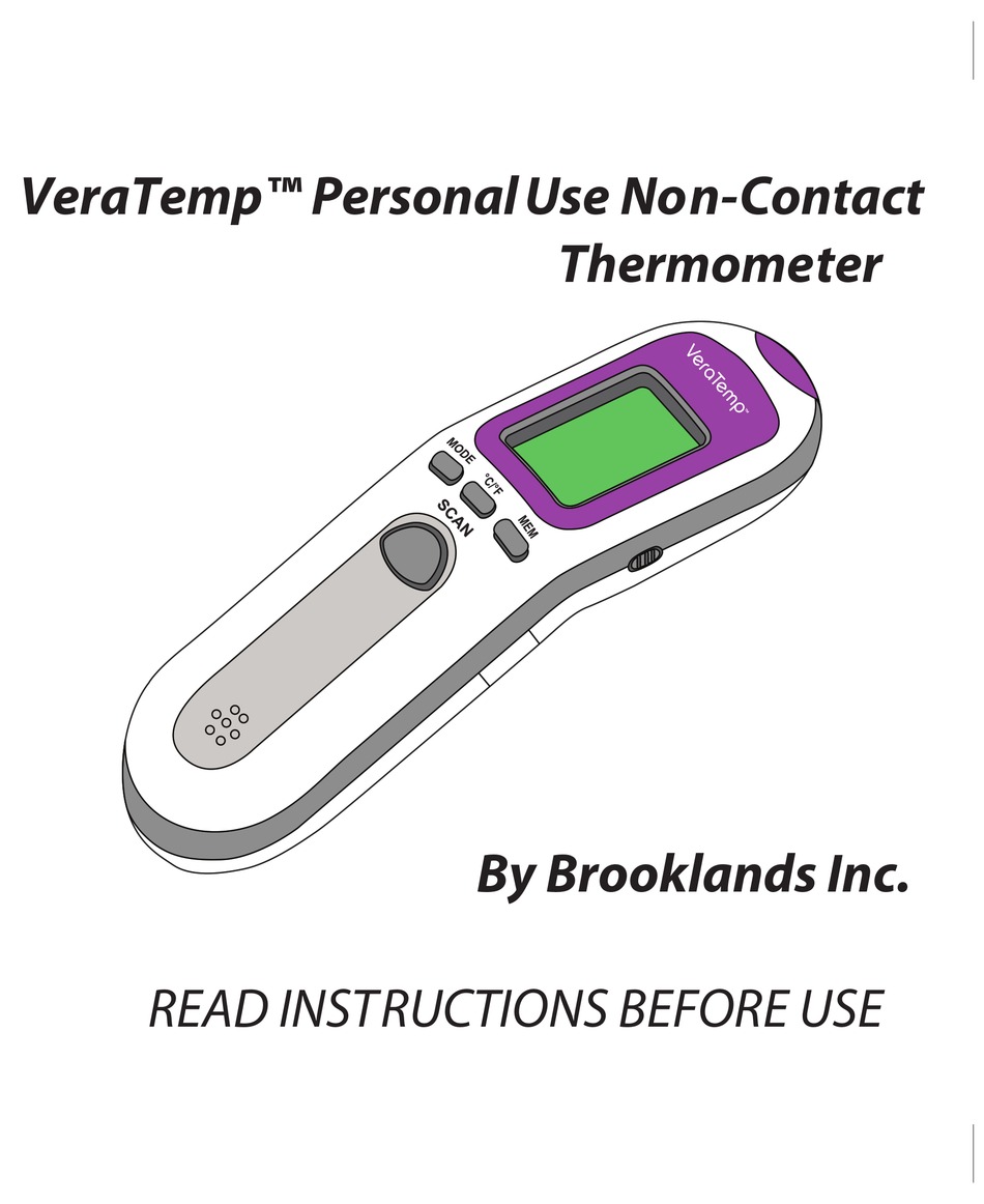 BROOKLANDS VERATEMP INSTRUCTIONS MANUAL Pdf Download ManualsLib