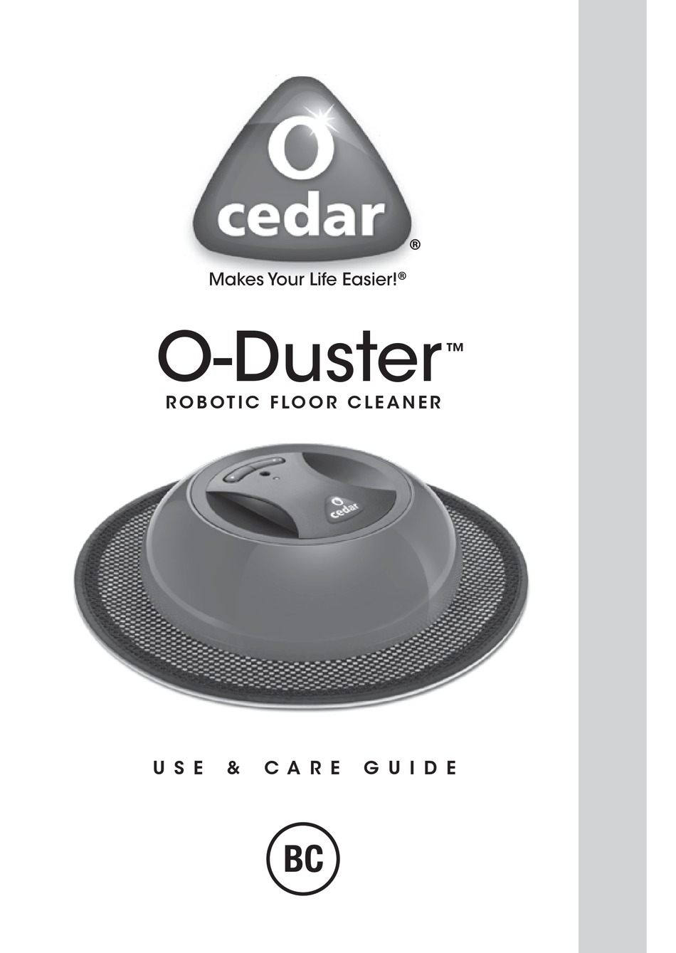 CEDAR ODUSTER USE & CARE MANUAL Pdf Download ManualsLib