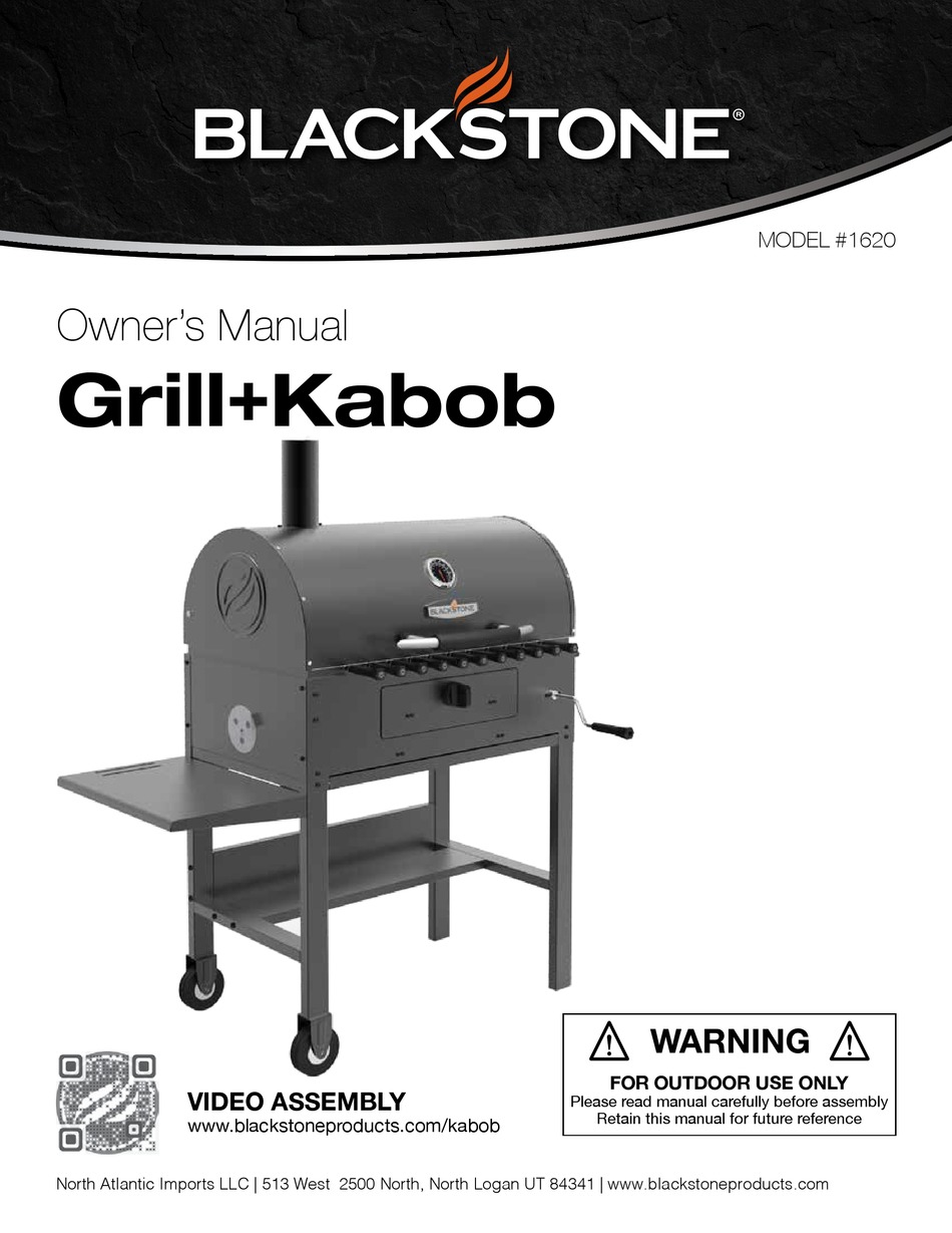 BLACK STONE 1620 OWNER S MANUAL Pdf Download ManualsLib