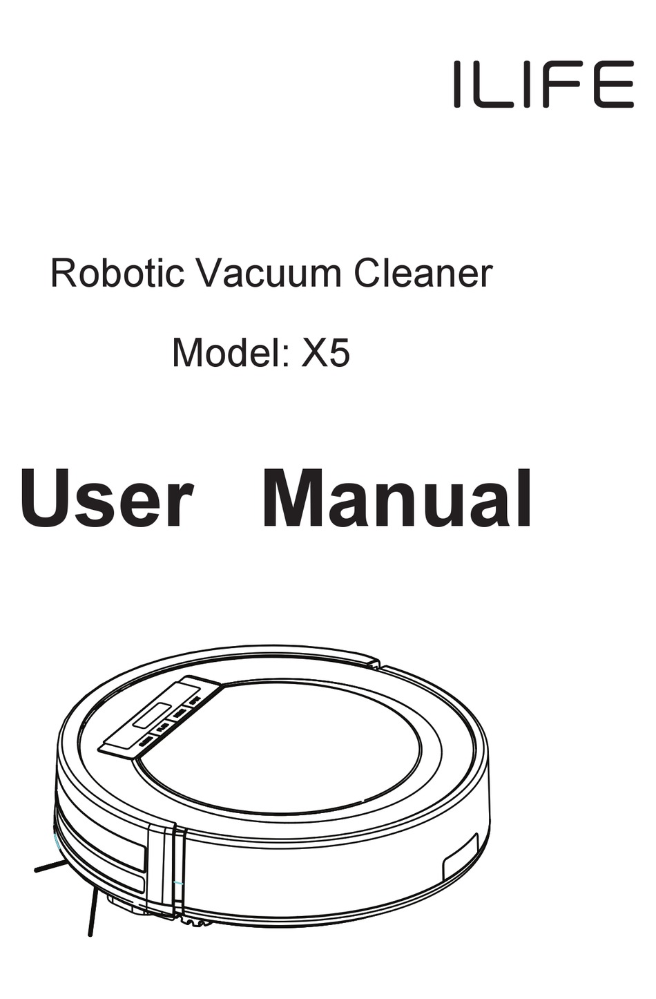 ILIFE X5 USER MANUAL Pdf Download ManualsLib