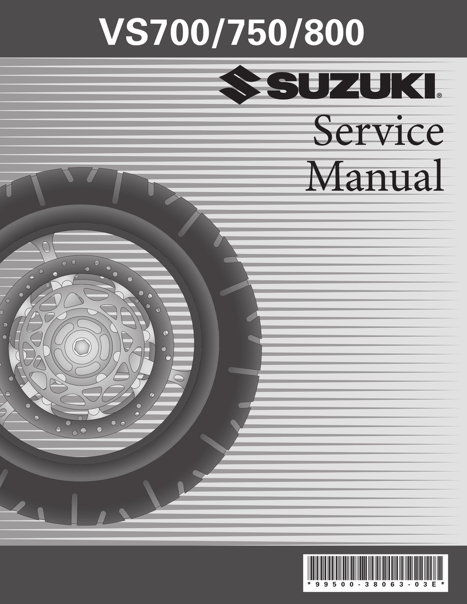 Suzuki Vs700 Service Manual Pdf