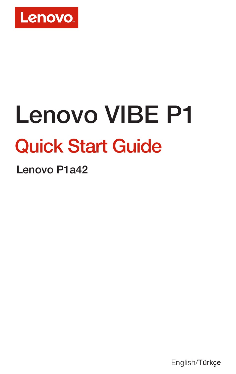 Lenovo Vibe P1 Quick Start Manual Pdf Download Manualslib