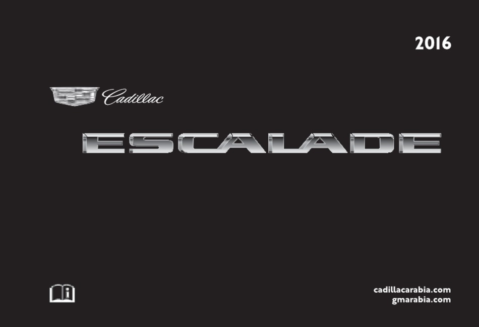 CADILLAC 2016 ESCALADE MANUAL Pdf Download | ManualsLib