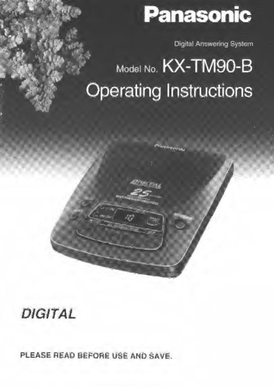 Panasonic kx ft902 проверьте память