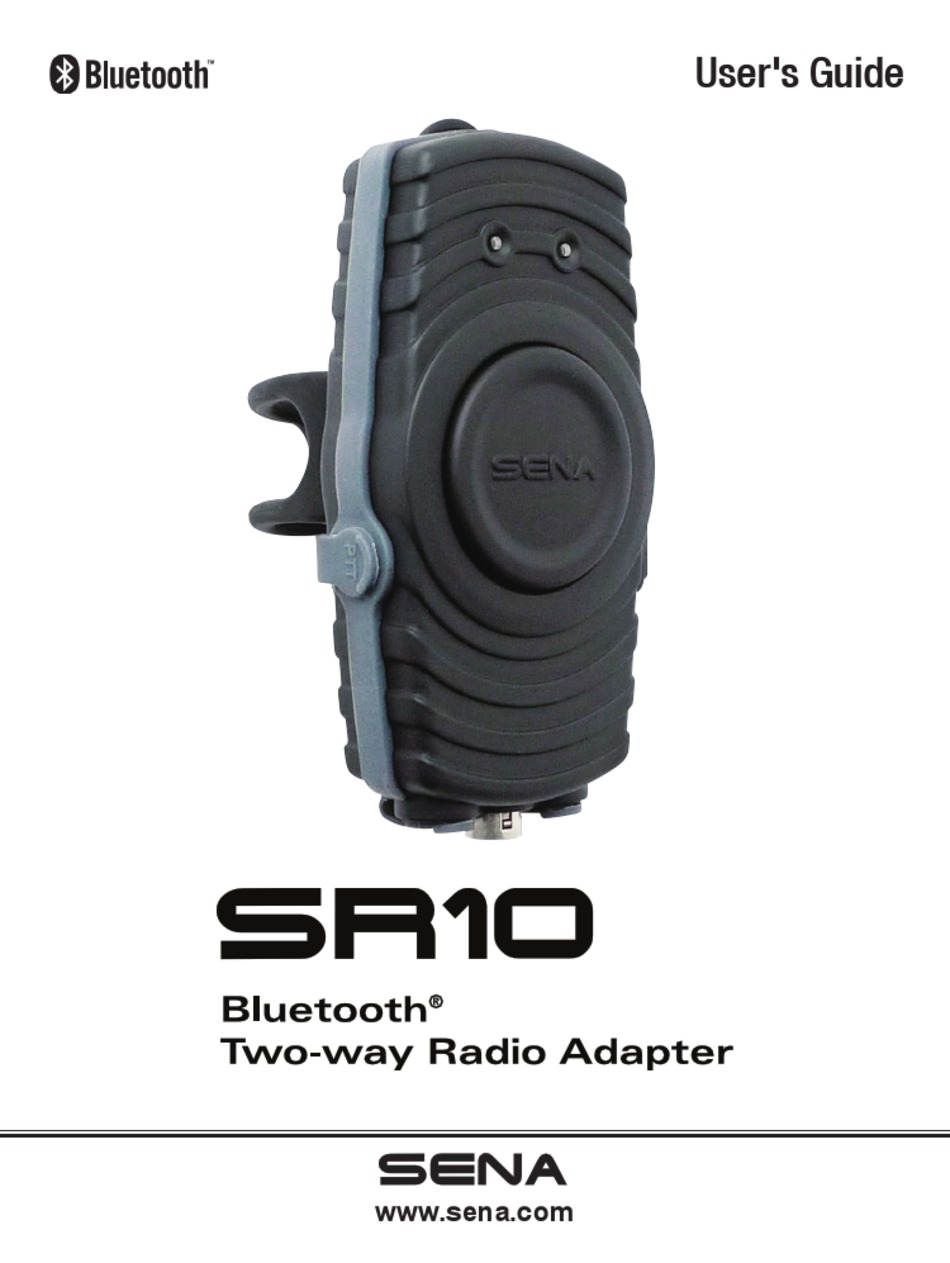 SENA SR10 USER MANUAL Pdf Download ManualsLib