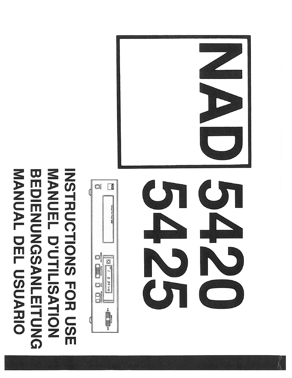 Original NAD 304 Integrated Amplifier Service Manual 