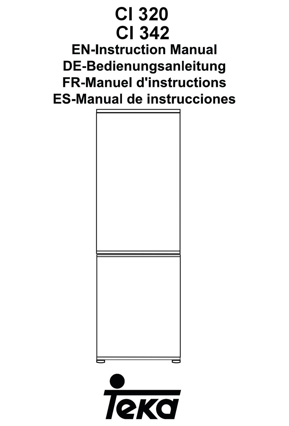 manual instrucciones teka nf-340c