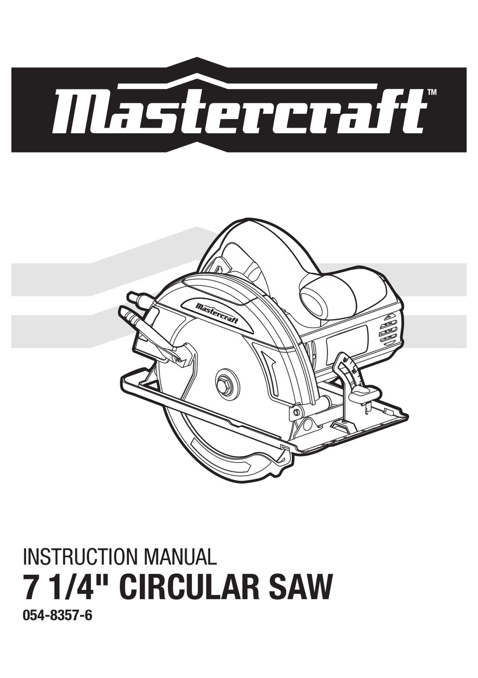 Mastercraft circular saw deals guide