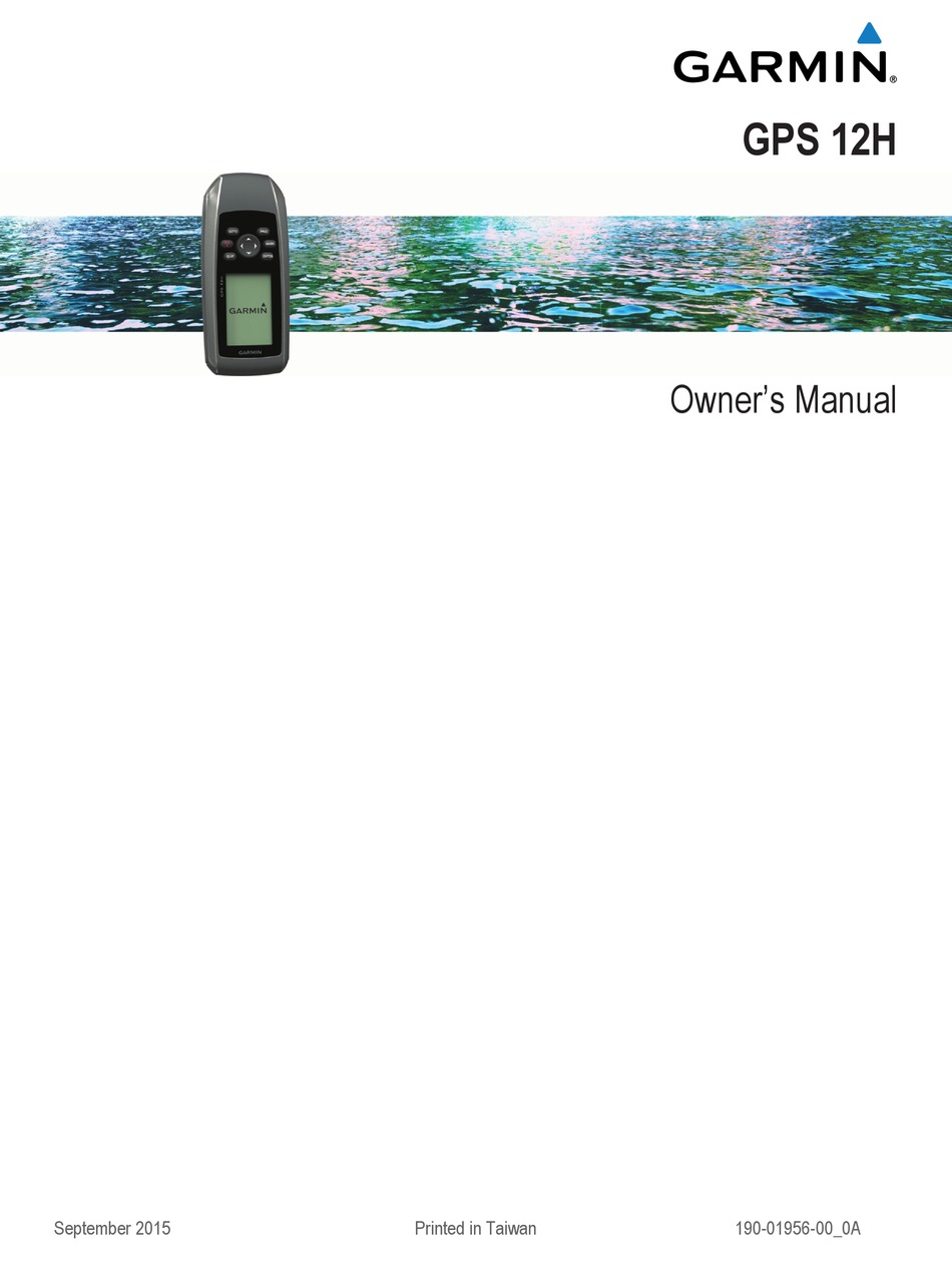 GARMIN GPS 12H OWNER'S MANUAL Pdf Download ManualsLib