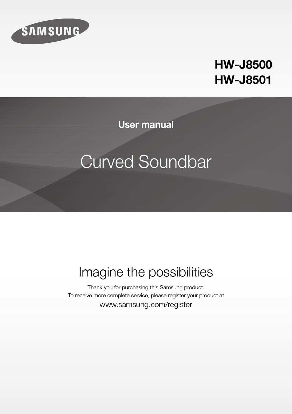 SAMSUNG HW-J8500 USER MANUAL Pdf Download | ManualsLib