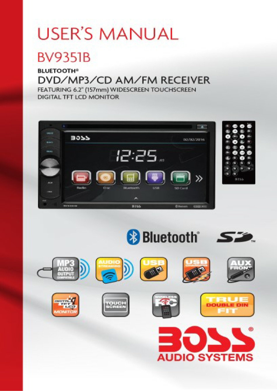 boss audio bv9364b bluetooth reset