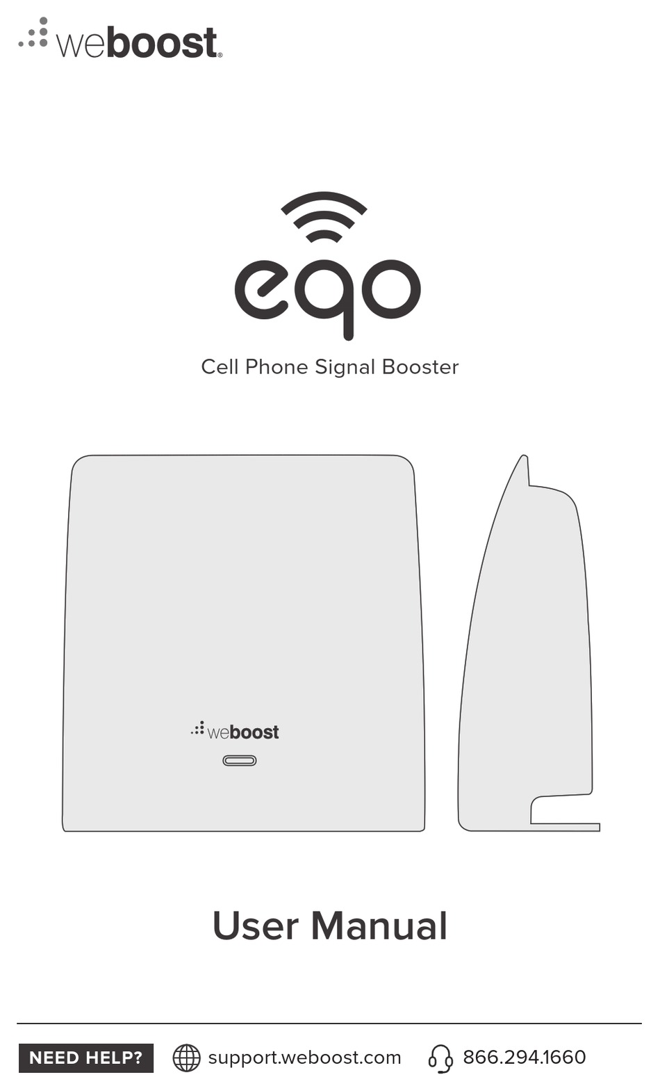 WEBOOST EQO USER MANUAL Pdf Download ManualsLib