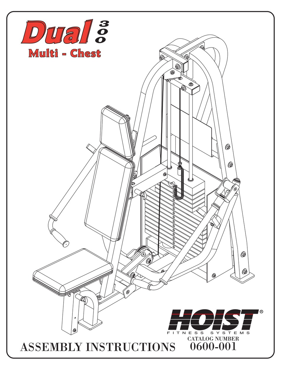 HOIST FITNESS DUAL 300 ASSEMBLY INSTRUCTIONS MANUAL Pdf Download