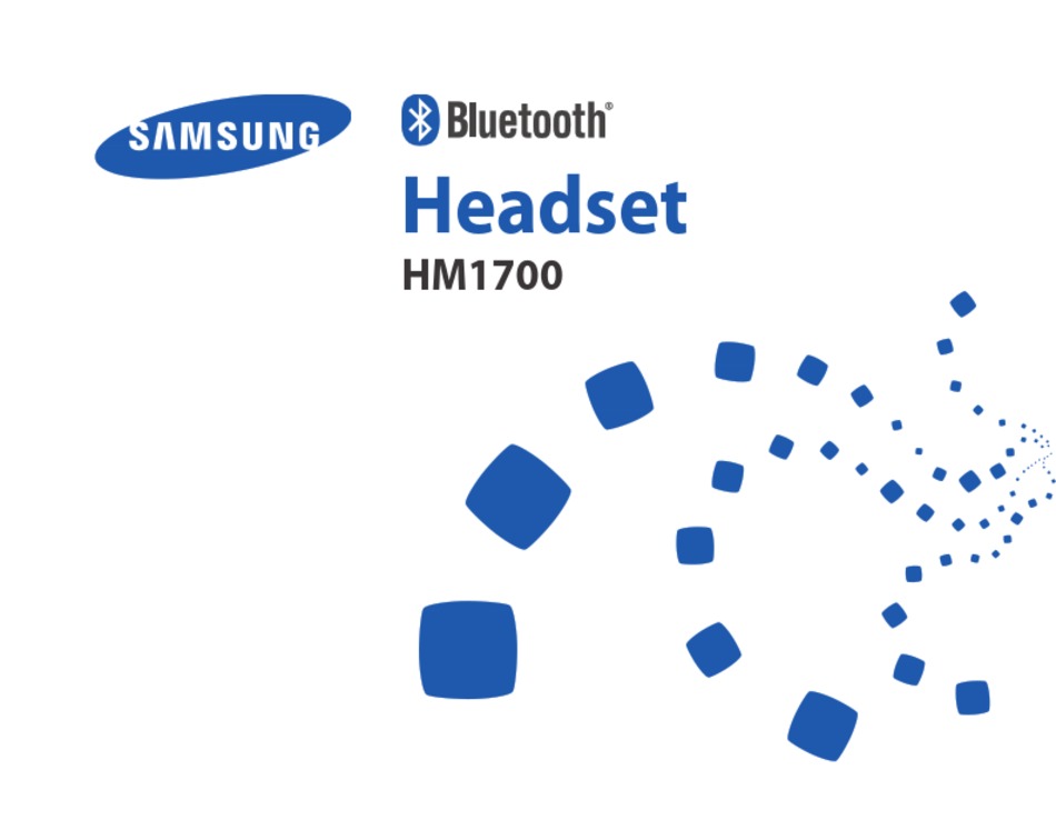 SAMSUNG HM1700 MANUAL Pdf Download | ManualsLib